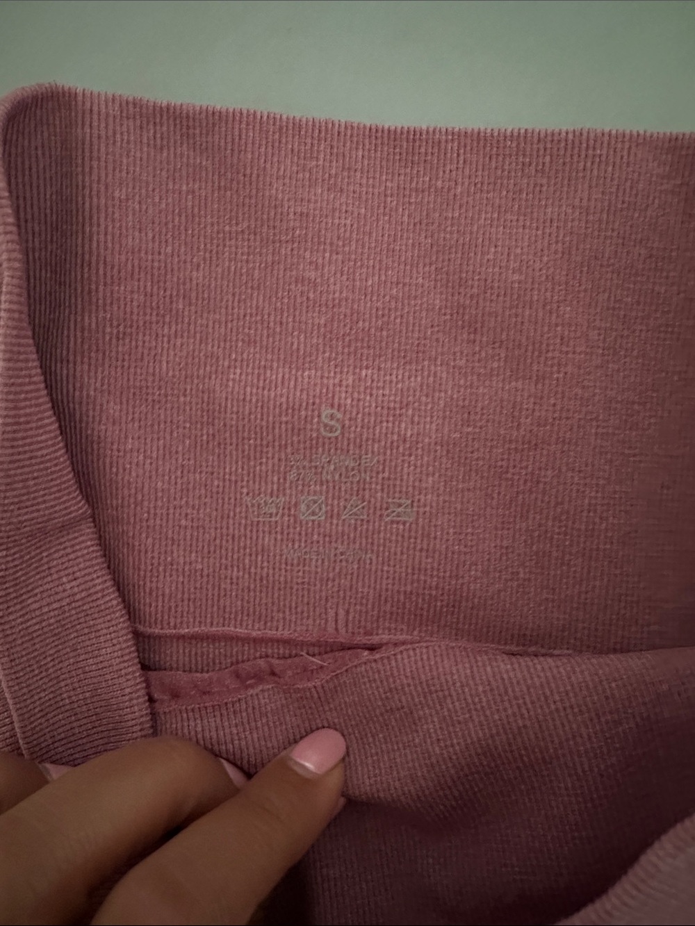 NVGTN Pastel Pink NV Seamless Leggings Women’s Small Gym Training - Picture 4 of 5